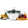 Krona Stainless Steel 5-Qt Vented Pot with Straining Lid