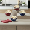 Grant Howard Stainless Steel Individual 48-ounce Popcorn Bowls, Set of 4 (51105)