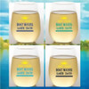 Wine-Oh Lake Days 16-Ounce Plastic Stemless Wine Glasses, Set of 4