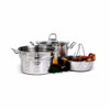 Krona Stainless Steel 8-Qt Steamer/Cooker, 4 Piece Set Krona Stainless Steel 8-Qt Steamer/Cooker, 4 Piece Set