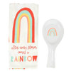 Boston Warehouse Spoon Rest & Tea Towel Set, Rainbow Boston Warehouse Spoon Rest & Tea Towel Set, Rainbow
