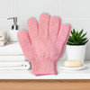 Spa Sister Exfoliating Bathing Gloves, Pink