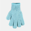 Spa Sister Exfoliating Bathing Gloves, Blue