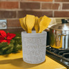 Boston Warehouse 7" Utensil Holder, Merry, Love, Believe
