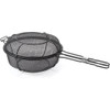 Outset Dual Skillet Shaker Grill Basket, Non-Stick