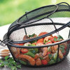 Outset Dual Skillet Shaker Grill Basket, Non-Stick