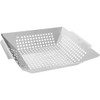 Outset Grill Wok with Handles, Stainless Steel 