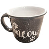 Boston Warehouse 16-oz Mug, Kitty Face, Gray