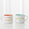 Boston Warehouse 18-oz Sunshine Stackable Mugs, Set of 2