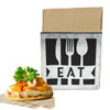 Boston Warehouse Eat Utensil Napkin Holder