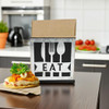 Boston Warehouse Eat Utensil Napkin Holder