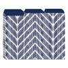 Lady Jayne Indigo File Folders, Set of 9