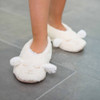 Faceplant Dreams Lamb Women's Plush Animal Footsies Slippers