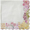 C.R. Gibson Paper Lunch Napkins, Watercolor Garden