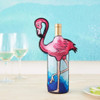 Boston Warehouse Flamingo Wine Bottle Cover