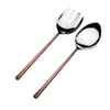 Inox Janette 2 Piece Salad Serving Set