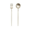 Teroforma LoLo Serving Set Brushed White