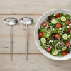 Teroforma Lolo Salad Set, Polished Stainless Steel