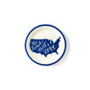 My Mind's Eye 7" Stars & Stripes Round Plates 
