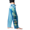 Galleria Women's Satin Pajama Pants, Cezanne The Brook, Blue