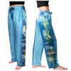 Galleria Satin Pajama Pants, Cezanne The Brook, L 