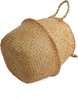 Coucou Bamboo Handwoven Seagrass Plant Basket