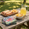 Boston International Paper Cocktail Napkins, Old Glory Red Truck
