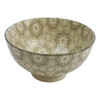 Boston Warehouse  4.5" Geo-Floral Bowls,  Set of 4