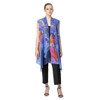 Laurel Burch Sheer Long Vest, Wild Horses