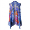 Laurel Burch Sheer Long Vest, Wild Horses