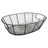 Boston Warehouse Medallion Bread or Fruit Basket, 14 Inch, Black