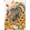 Studio M BreezeArt Garden Flag, Harvest Turkey