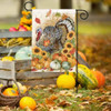 Studio M BreezeArt Garden Flag, Harvest Turkey