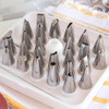 Fox Run 31-Piece Icing Set, plus plastic storage case