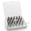 Fox Run 31-Piece Icing Set, plus plastic storage case