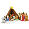 Fox Run Nativity Scene Cookie Cutter and Icing Bake Set 21-Piece