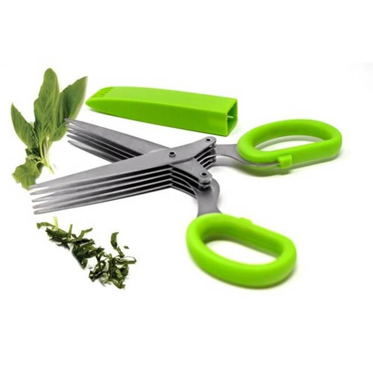 Triple Blade Herb Scissors