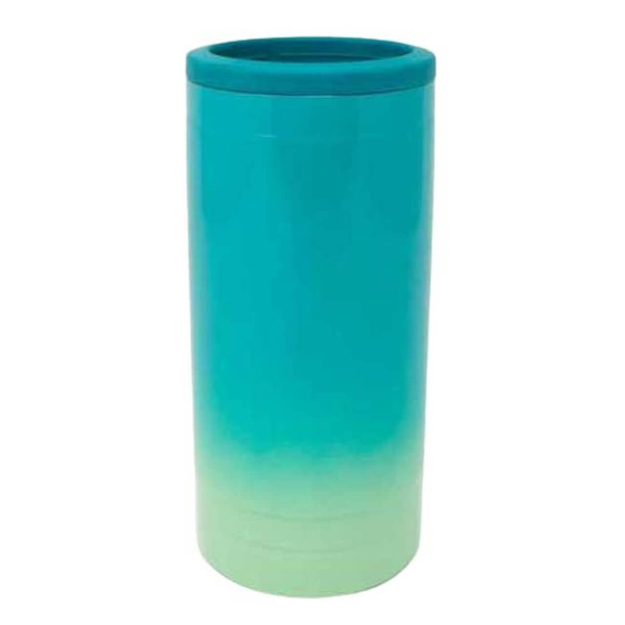 Teal Slim Can Cooler - 12oz – Sativa