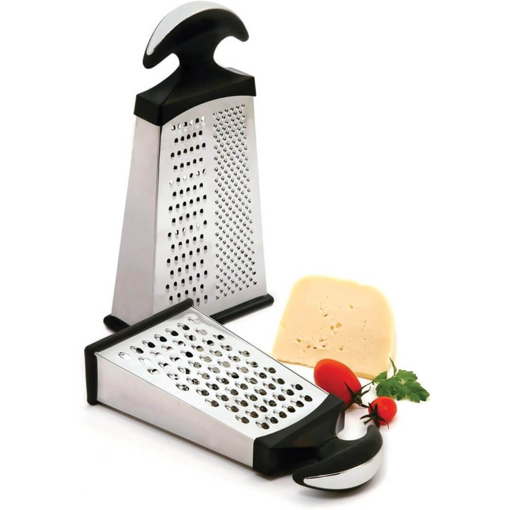 Norpro Grip-Ez Slim Stainless Steel Grater - Thumbnail 3