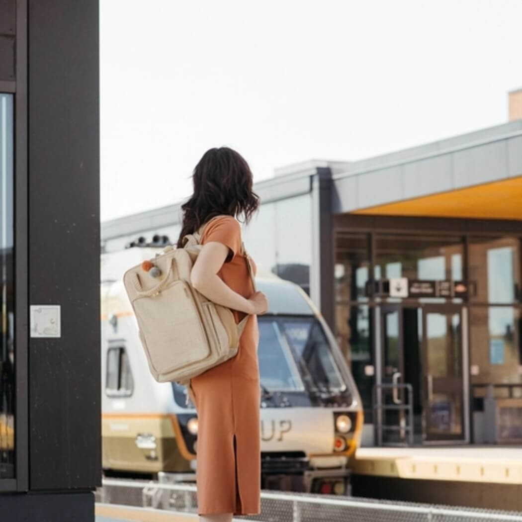 SoYoung Ecru All-Day Backpack | For School or Work