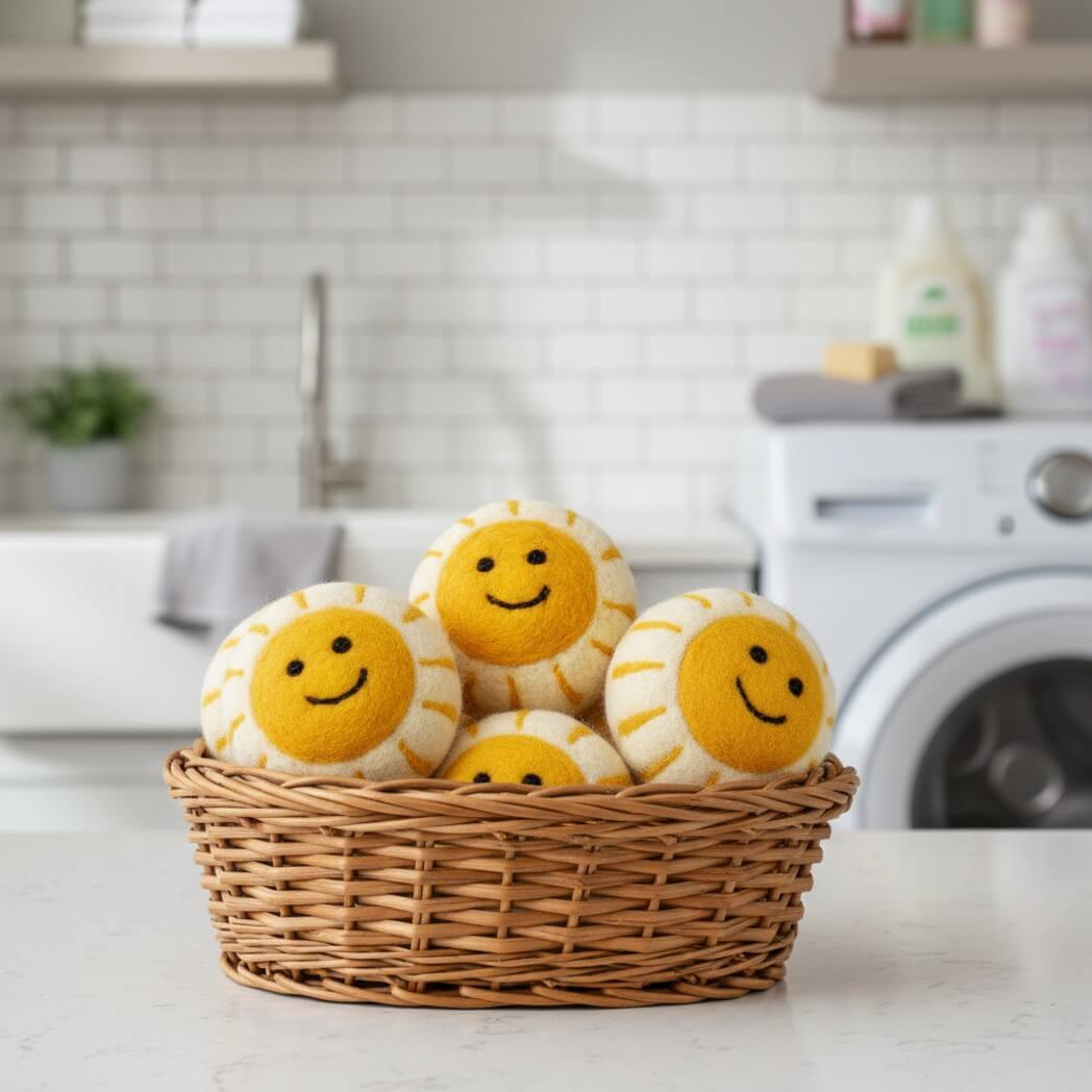 Organic Wool Dryer Balls--Waddle The Penguin