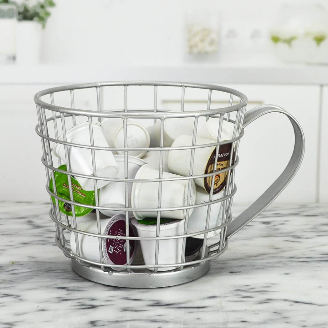 Wire Tassimo Pod Holder Cream Lavazza Modo Mio Desea Capsule