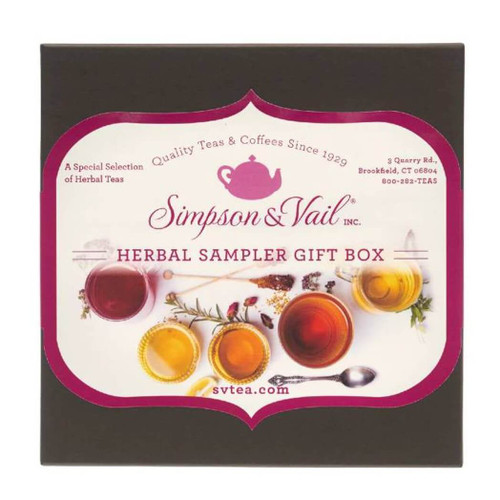 Simpson & Vail Herbal Tea Sampler Gift Box, 10 Packs