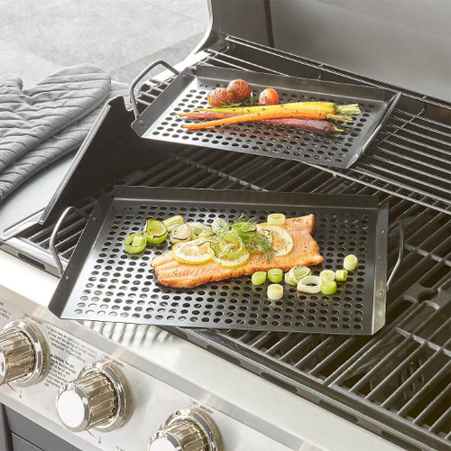 OutSet Non-Stick Grill Grid Set