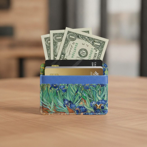 Monarque Slim Wallet, Van Gogh Irises