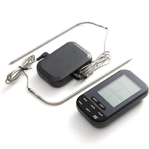 Outset Digital Wireless Dual Probe BBQ Thermometer 76637