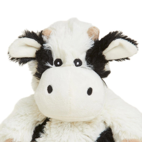 Warmies Microwavable Stuffed Black and White Cow Jr.