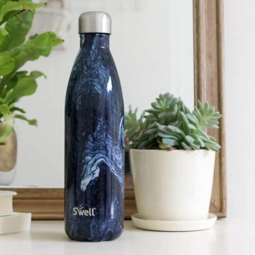S'well 17-Oz. Stainless Steel Water Bottle - Azurite Marble