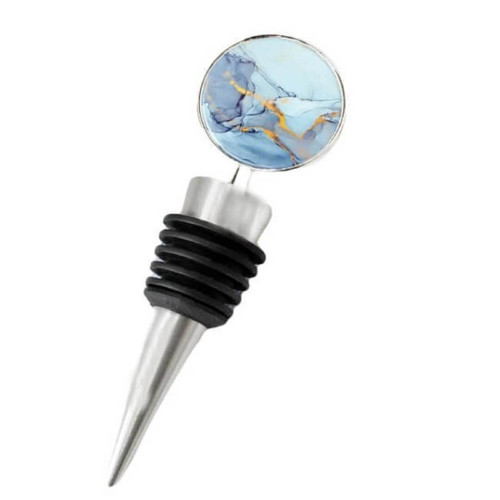 Amethyst Marble Luxe Wine Bottle Stopper Amethyst Marble Luxe Wine Bottle Stopper