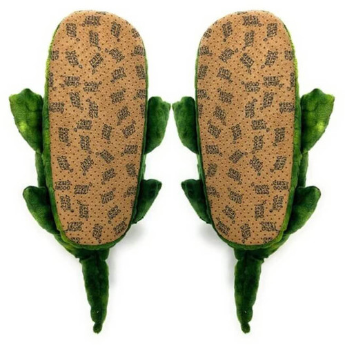 Oooh Geez Alligator Hugs Kids Plush Slippers